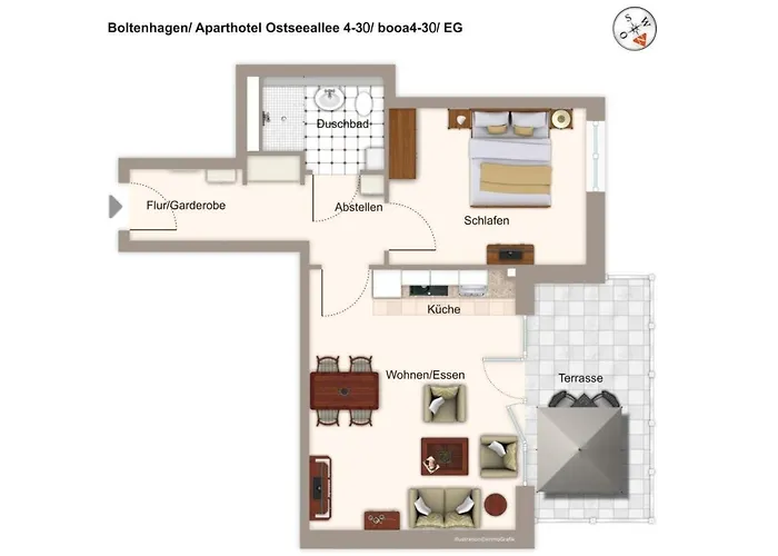 شقة Ostseeallee Ostseeallee 4-30